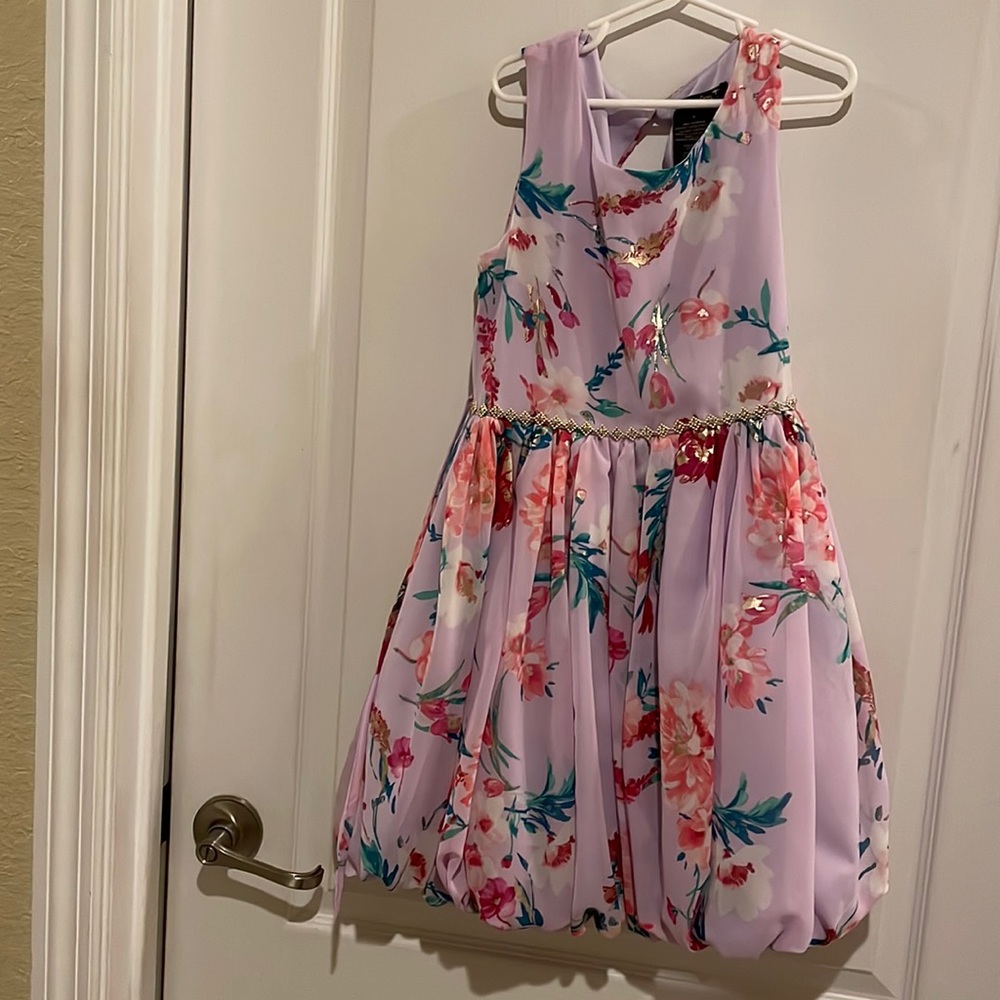 Girls size 8 Floral dress purchased at Dillard’s